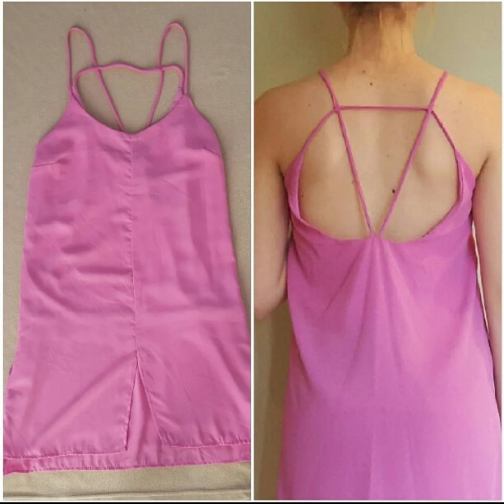 NEW Strappy Pink Dress